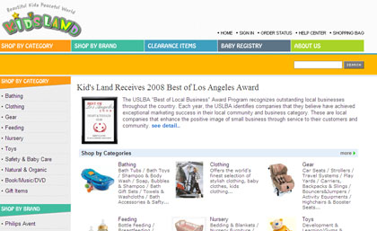 Kidsland :: click the image to view a project overview of Kidsland.